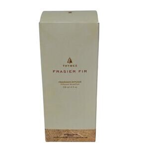 Thymes Frasier Fir Reed Fragrance Diffuser Oil Set 4 oz. NEW Home Holiday